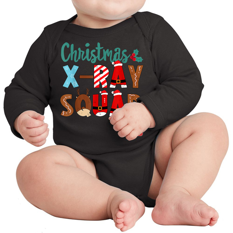 Christmas X Ray Squad Crew Rad Tech Radiologist Radiographer T Shirt Long Sleeve Baby Bodysuit by shmonotpv4s | Artistshot