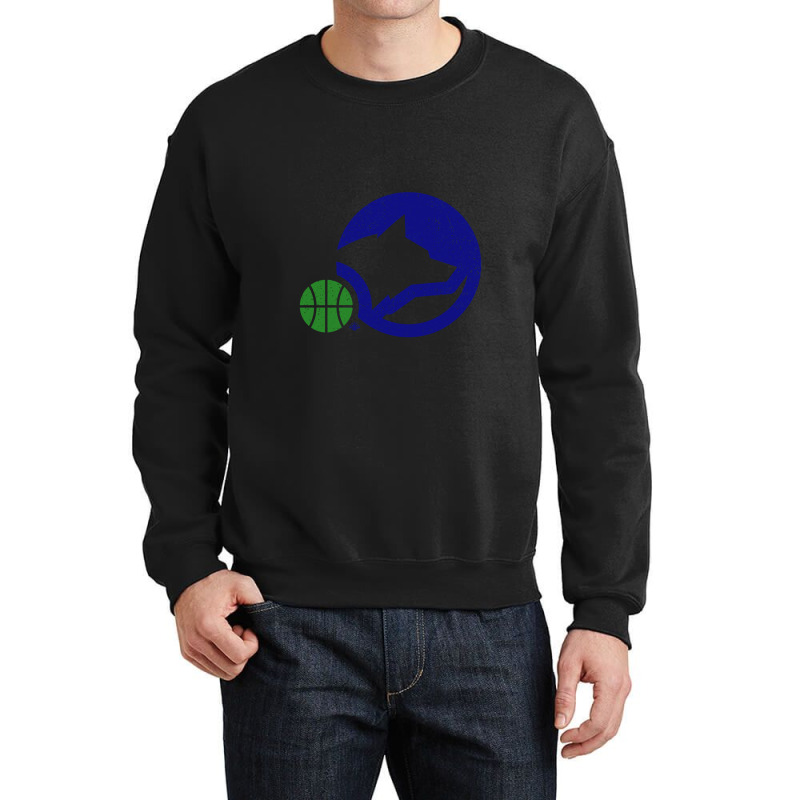 Graphique Couleur De Balle Minnesota Timberwolve 1 Crewneck Sweatshirt | Artistshot