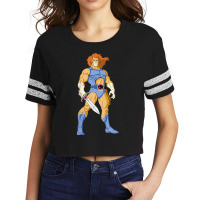 Kids Thundercats Liono Portrait Scorecard Crop Tee | Artistshot