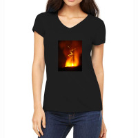 Fire Dance Dmb With You Women's V-neck T-shirt | Artistshot