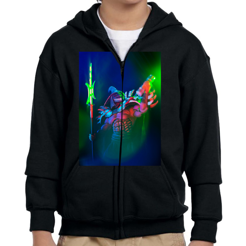 Hot Trend The Mighty Super Shredder Youth Zipper Hoodie by Milne Charlton | Artistshot