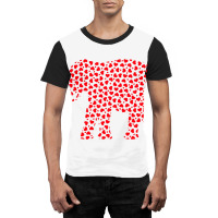 Elephant Lover Valentine Gift Elephant Valentine S Day Graphic T-shirt | Artistshot