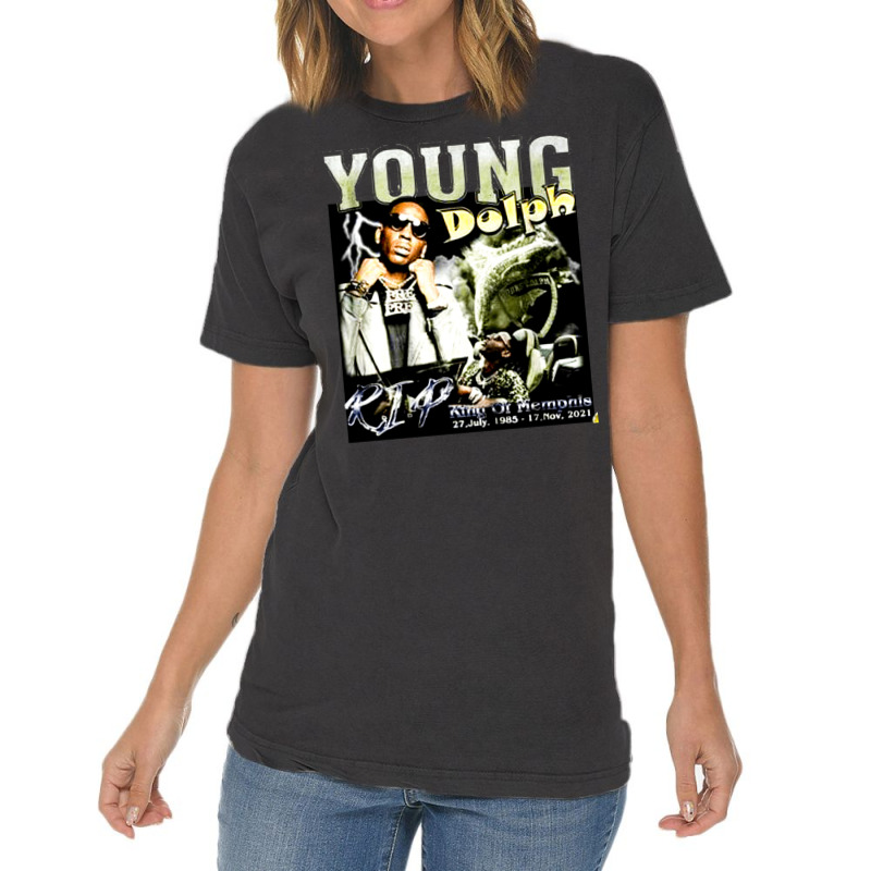 Young Dolph Rip, Young, Dolph Rip, Young Dolph, Rip, Young, Dolph, Rip Vintage T-shirt | Artistshot