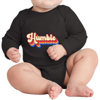 Hot Trend Humble Vintage Retro-lglng Long Sleeve Baby Bodysuit | Artistshot