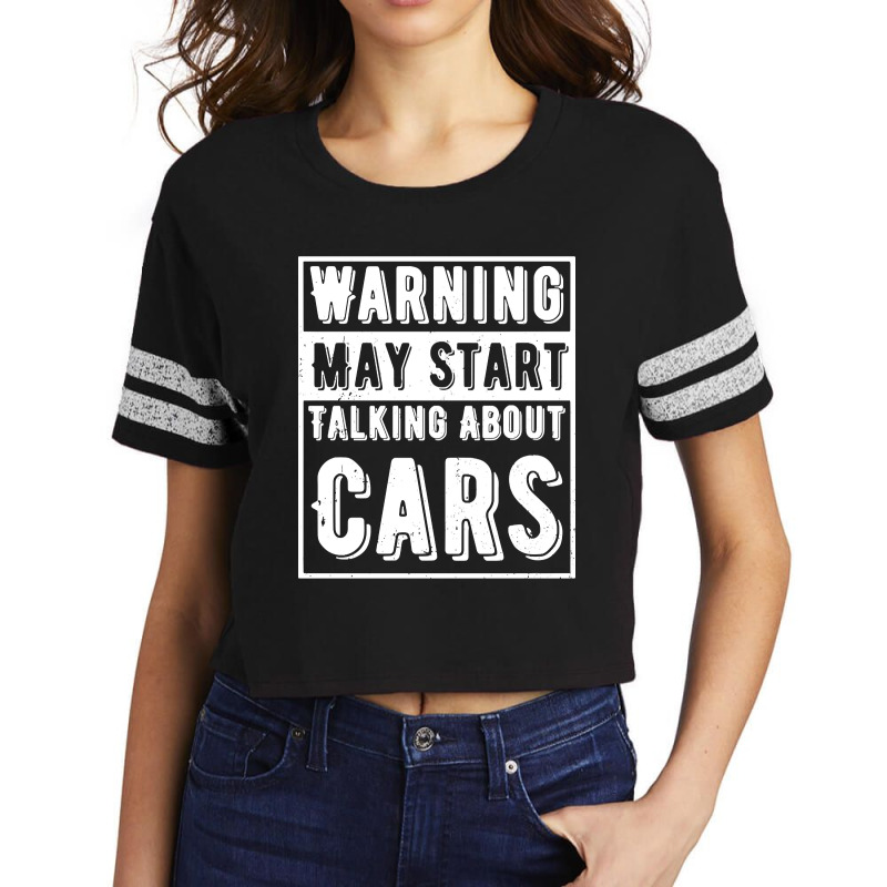 Hot Trend Warning May Start Talking About Cars-skzib Scorecard Crop Tee by Pannell Quintero | Artistshot