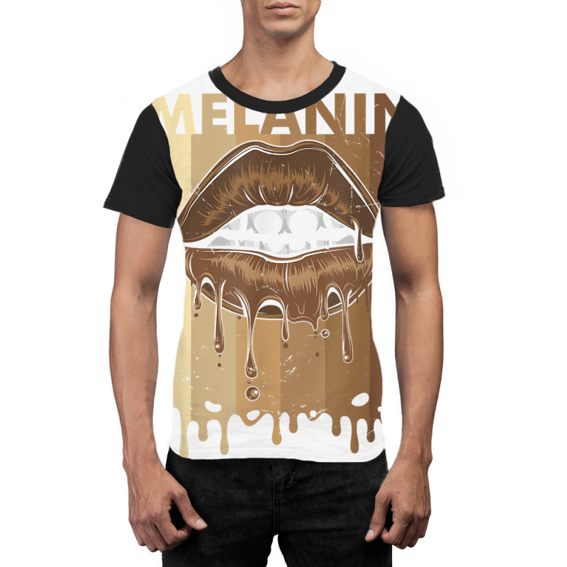 Dripping In Melanin T Shirt Graphic T-shirt | Artistshot