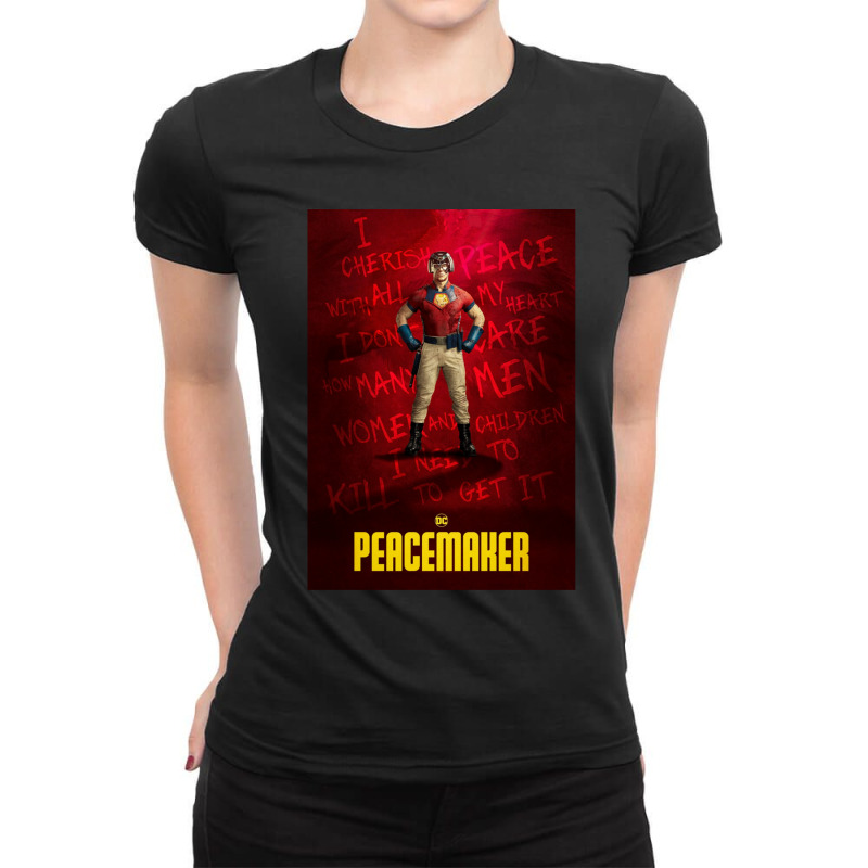 Mindblowing Peacemaker Ladies Fitted T-shirt | Artistshot