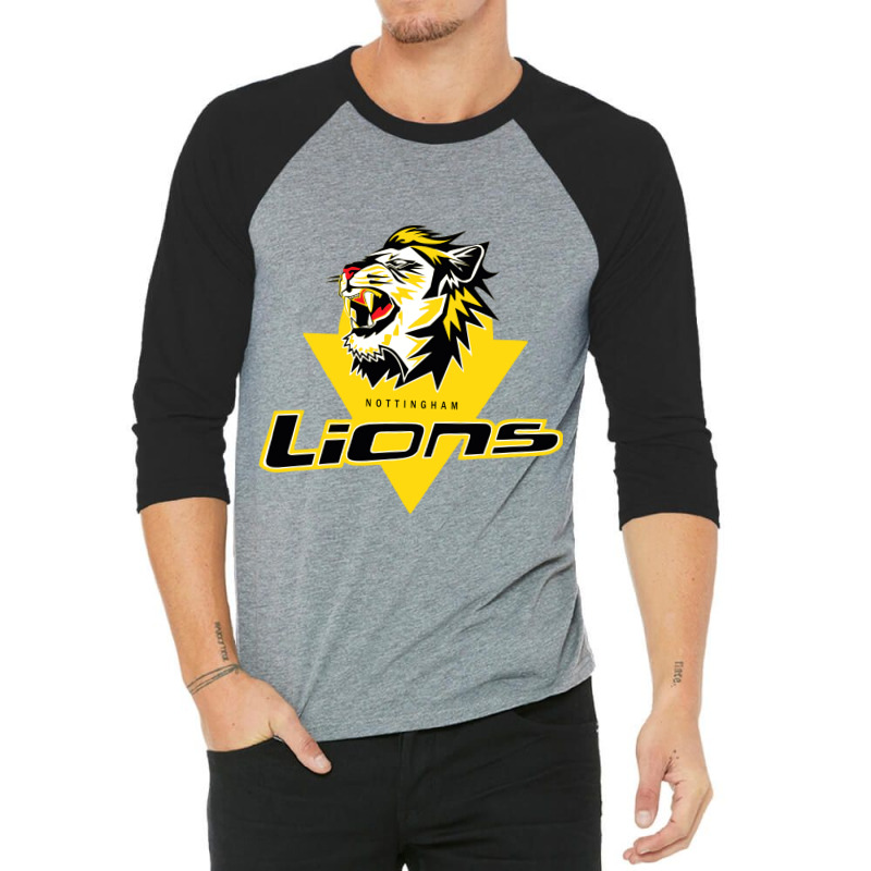 Nottingham Lions 3/4 Sleeve Shirt by richstore | Artistshot