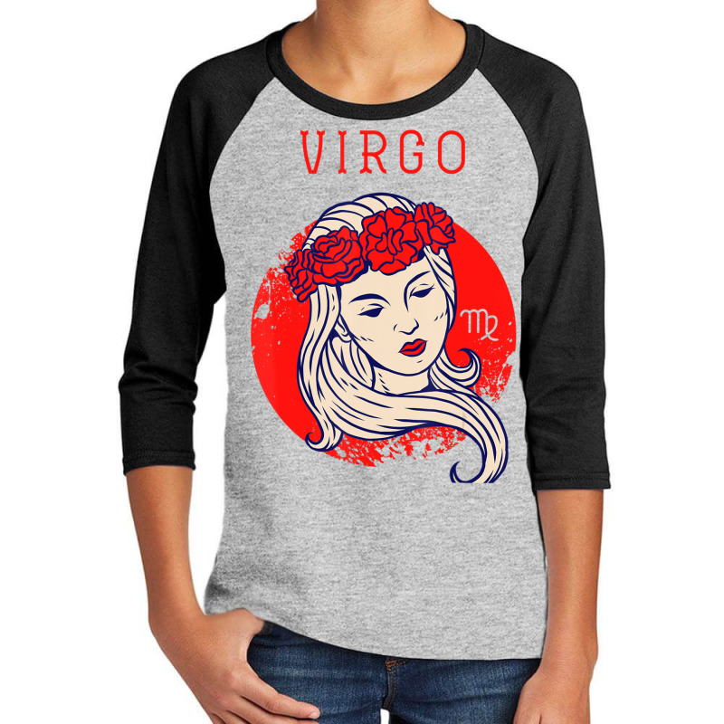 Trending Horoscope Virgo Zodiac Astrology Sign Constellation Youth 3/4 Sleeve by michaelyounger19 | Artistshot