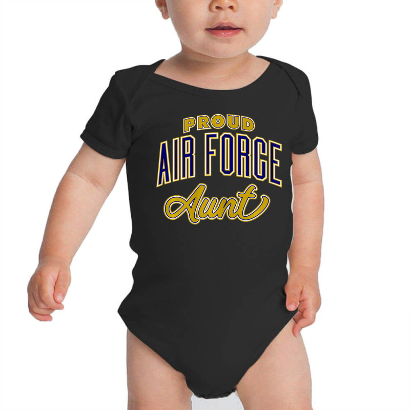 Limited Edition Proud Air Force Aun Baby Bodysuit | Artistshot