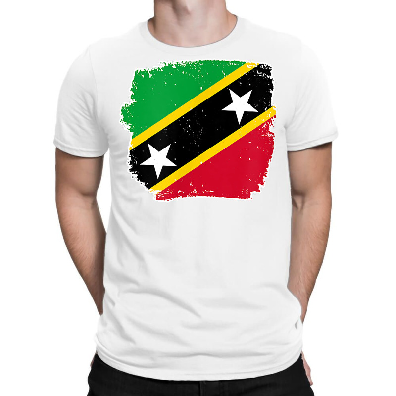 Saint Kitts And Nevis Nevisian Kittian Flag T Shirt T-shirt | Artistshot