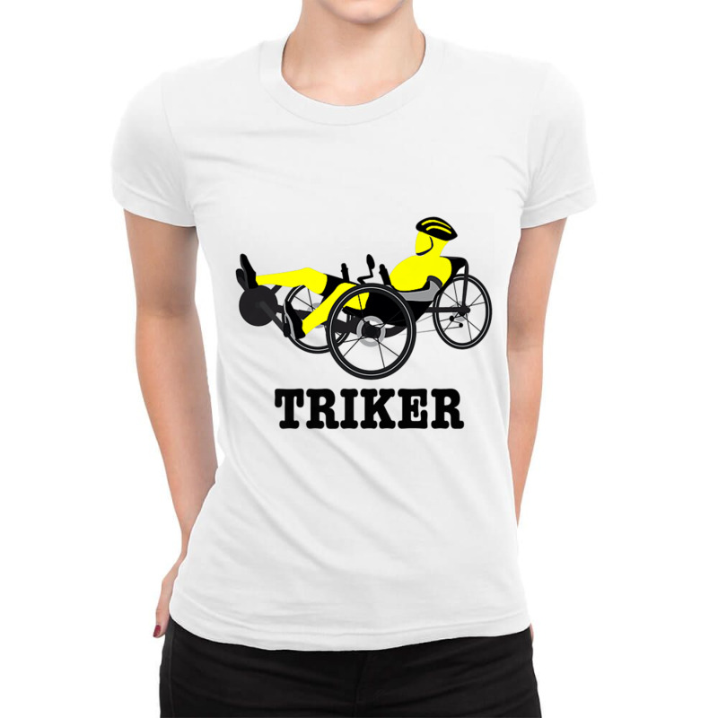 Triker Recumbent Bike Trike Premium T Shirt Ladies Fitted T-Shirt by been | Artistshot