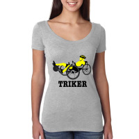 Triker Recumbent Bike Trike Premium T Shirt Women's Triblend Scoop T-shirt | Artistshot