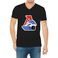 Lokomotiv Yaroslavl V-neck Tee | Artistshot