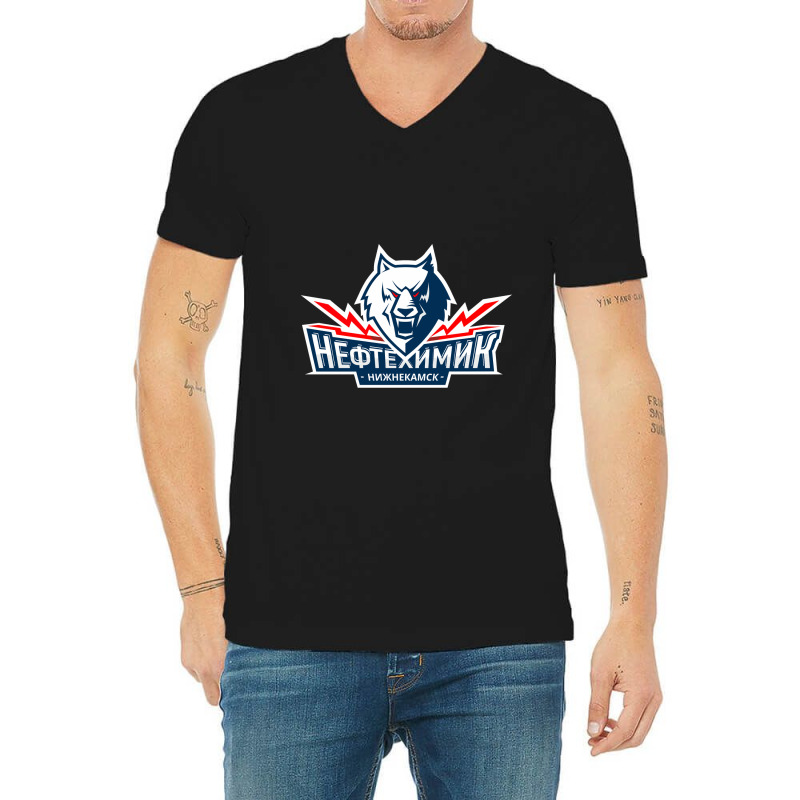 Neftekhimik Nizhnekamsk V-Neck Tee by smokerstore | Artistshot