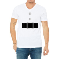 Santa Claus Belt Costume T Shirt V-neck Tee | Artistshot