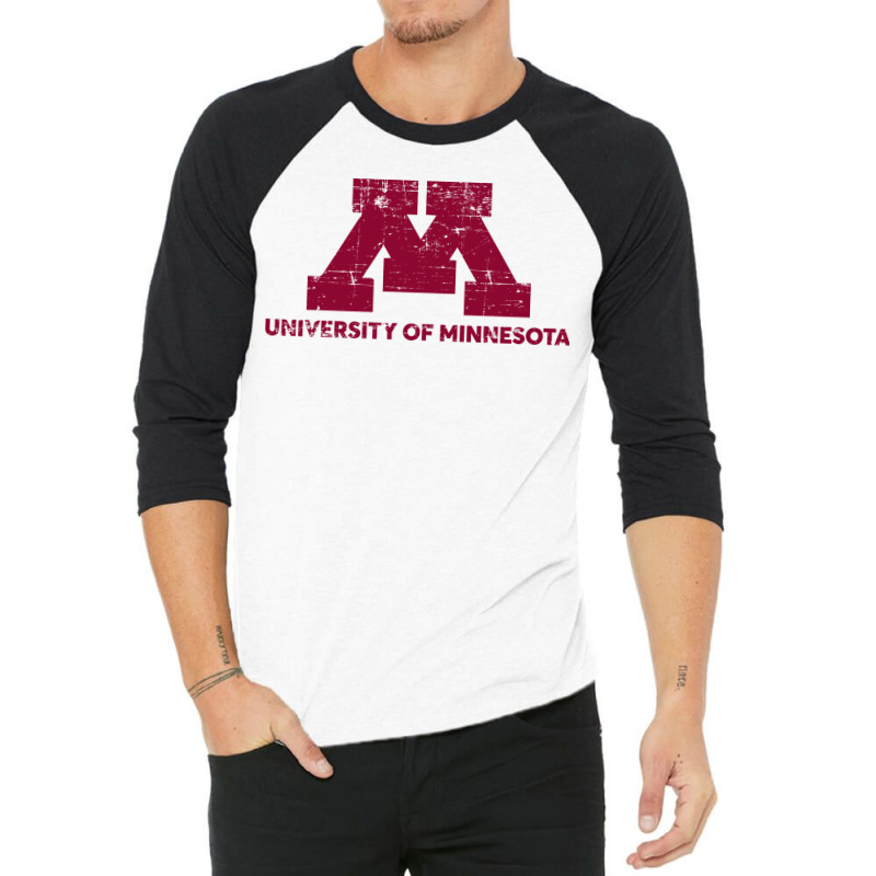 University Of Minnesota 3/4 Sleeve Shirt | Artistshot