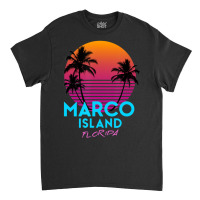 Hot Trend Marco Island Florida Retro 80s Classic T-shirt | Artistshot