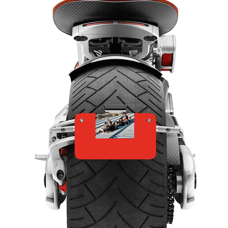 You Will Never Walk Alone Concept Photo Motorcycle License Plate | Artistshot