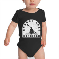 Limited Edition Andrus Lake Kayaking Michigan Baby Bodysuit | Artistshot