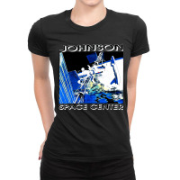 Johnson Space Center, Johnson, Space Center, Johnson Space, Center, Jo Ladies Fitted T-shirt | Artistshot