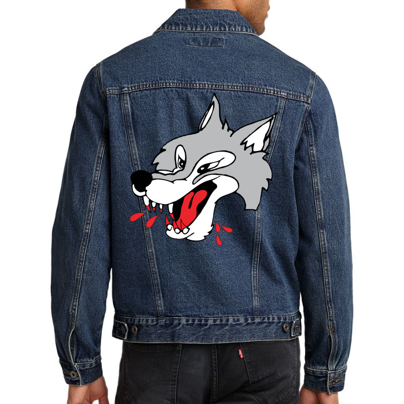 Sudbury Wolves Logo.svg Men Denim Jacket by feruji ferdiansyah | Artistshot