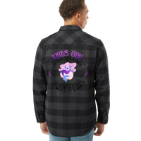 Trending Mermaid Aries Girl Fire Of Lioness Zodiac Birthday Flannel Shirt | Artistshot