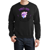 Trending Mermaid Aries Girl Fire Of Lioness Zodiac Birthday Crewneck Sweatshirt | Artistshot