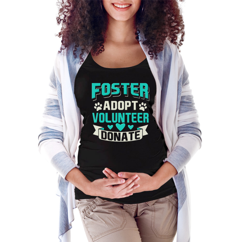 Hot Trend Foster Adopt Volunteer Donate Maternity Scoop Neck T-shirt by michealyoungerlk01 | Artistshot