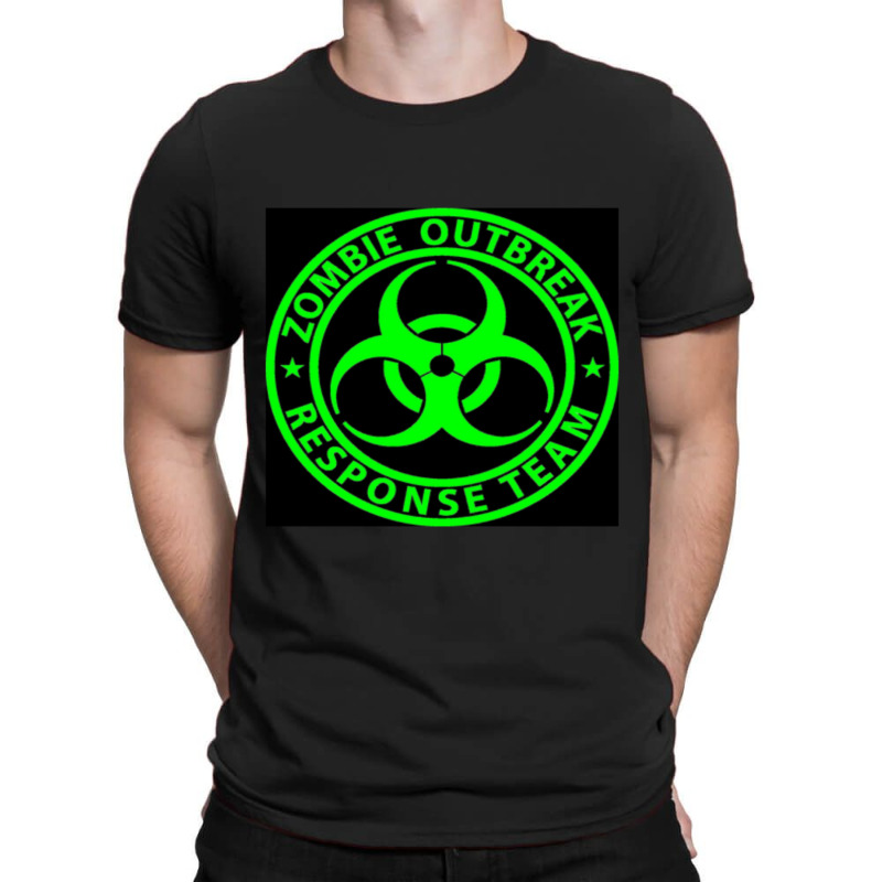 Trending Zombie Outbreak Response Team Sign Undead T-Shirt by femalesbaubles | Artistshot