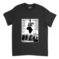 Live Aid 1985 Classic T-shirt | Artistshot