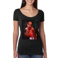 Red Skin Rico Bad Girl Women's Triblend Scoop T-shirt | Artistshot