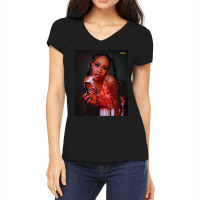 Red Skin Rico Bad Girl Women's V-neck T-shirt | Artistshot