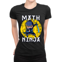 Limited Edition Math Ninja Ninja Ladies Fitted T-shirt | Artistshot