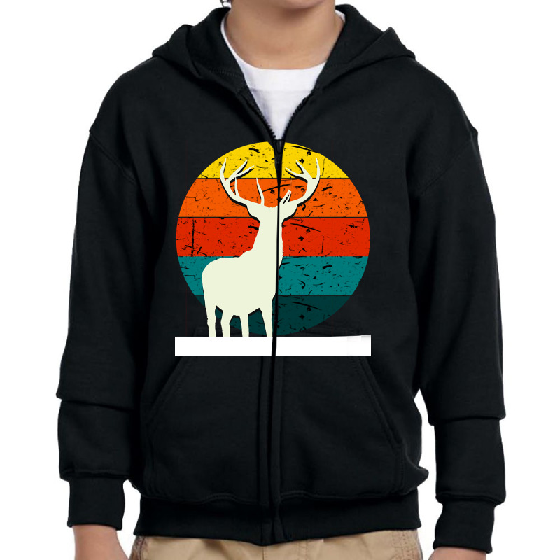 Limited Edition Vintage Retro Sunset Art Of Zoo-pyhik Youth Zipper Hoodie by Ledford Leslie | Artistshot