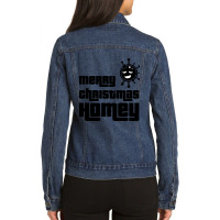 Trending Xmas Pandemic Ladies Denim Jacket | Artistshot