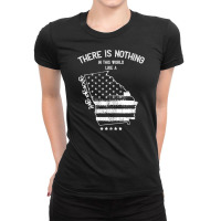 Usa Nothing In Like A Georgia State Girl Gift Ladies Fitted T-shirt | Artistshot