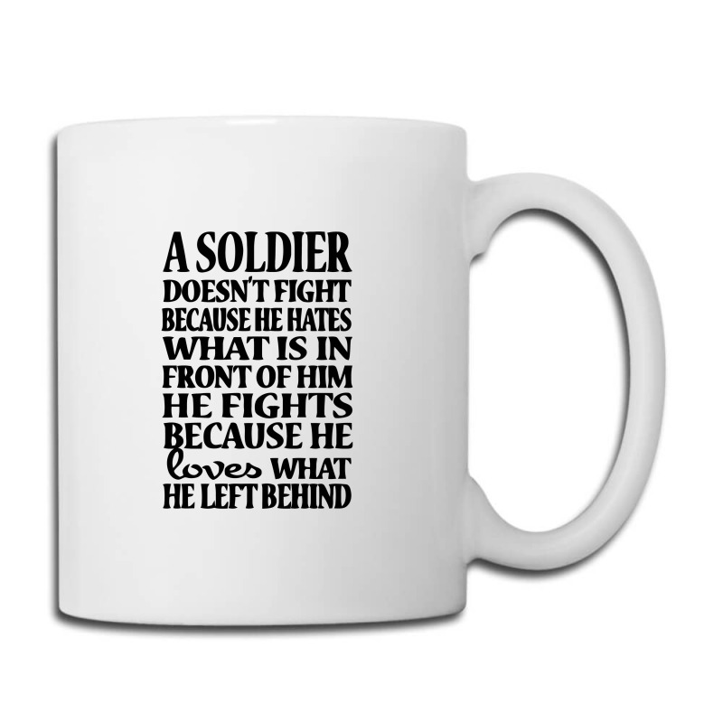 A Soldier With An Flag Great To Cel Coffee Mug | Artistshot