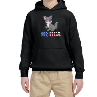 Hot Trend Merica Usa Flag Alaskan Malamute Dog Youth Hoodie | Artistshot