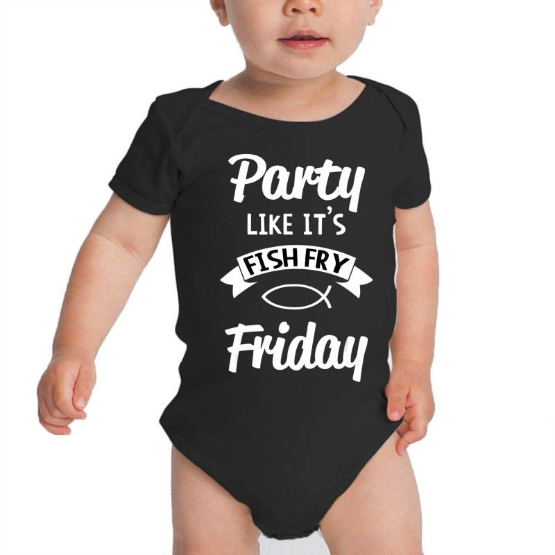 Hot Trend Friday Fish Fry Lent Baby Bodysuit | Artistshot