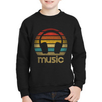 Hot Trend Headphones Listen To The Music Sound Retro Vintage Youth Sweatshirt | Artistshot