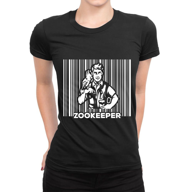 Hot Trend Wild Zoo Animal Keeper Zoological Zoologist - Zookeeper Ladies Fitted T-Shirt by Ledford Leslie | Artistshot