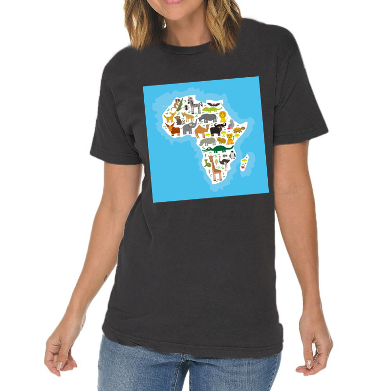 Limited Edition Wildlife In Africa 2 Vintage T-Shirt by Ledford Leslie | Artistshot