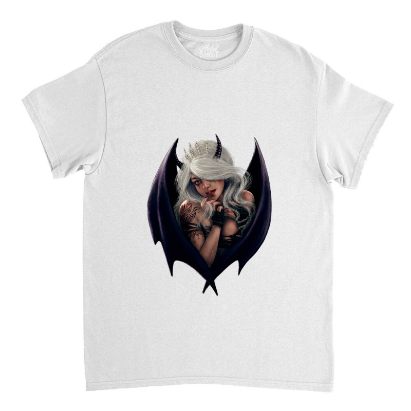 Devil's Desire Classic T-shirt by DERRICKILLIAMS | Artistshot