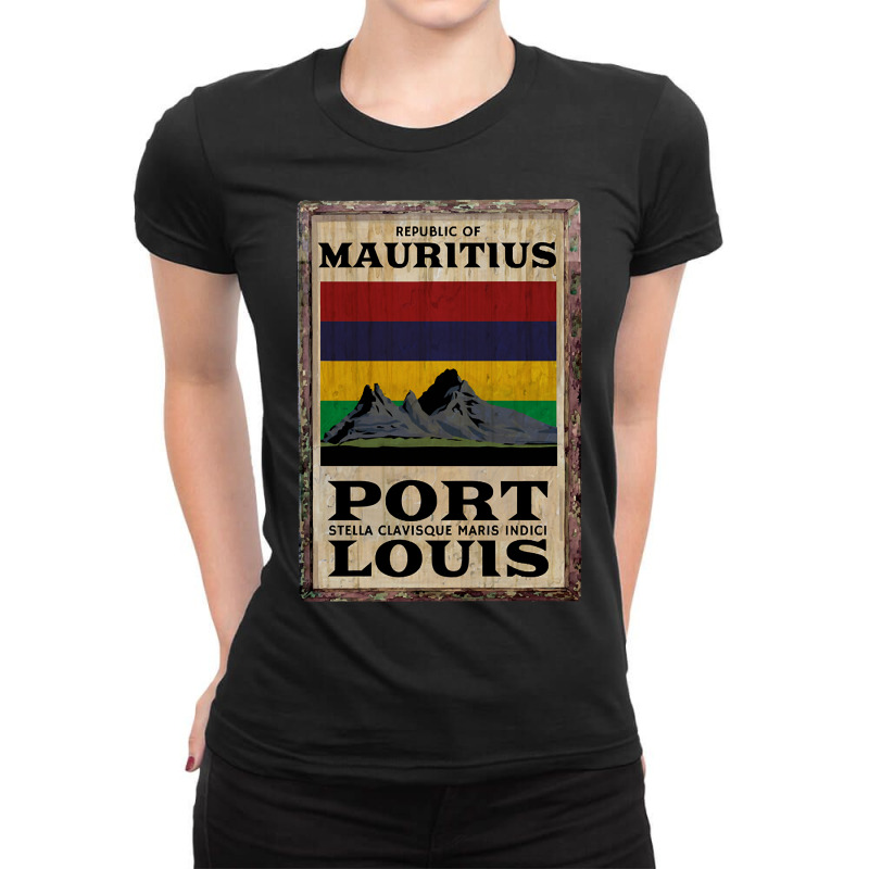 Limited Edition Make A Journey To Mauritius Ladies Fitted T-Shirt by Rios Arevalo | Artistshot