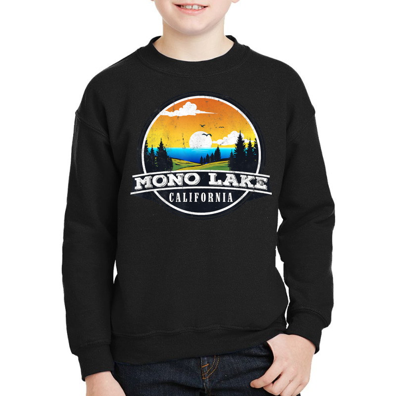 Fishing Boating Camping   Lakeview Mono Lake T Shirt Youth Sweatshirt by kylrahal8pot | Artistshot