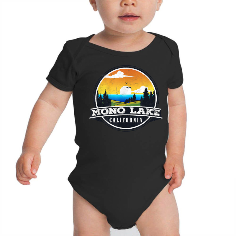 Fishing Boating Camping   Lakeview Mono Lake T Shirt Baby Bodysuit by kylrahal8pot | Artistshot