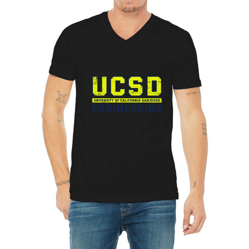 Trending Ucsd - Uc San Diego University Engineering Vintage 2 (2) V-Neck Tee by yumgaugeteuda | Artistshot