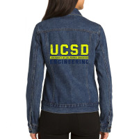 Trending Ucsd - Uc San Diego University Engineering Vintage 2 (2) Ladies Denim Jacket | Artistshot