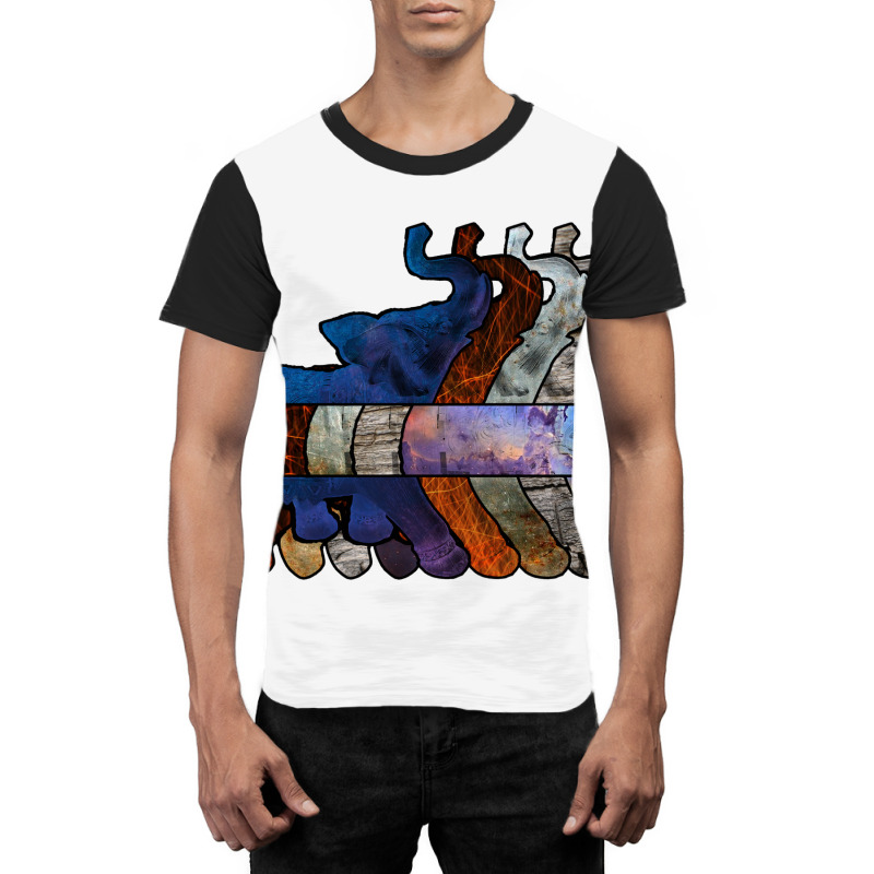 Elephant Song Graphic T-shirt by SIDNEYILLIAMS | Artistshot